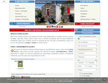 Tablet Screenshot of espacos-acores.com
